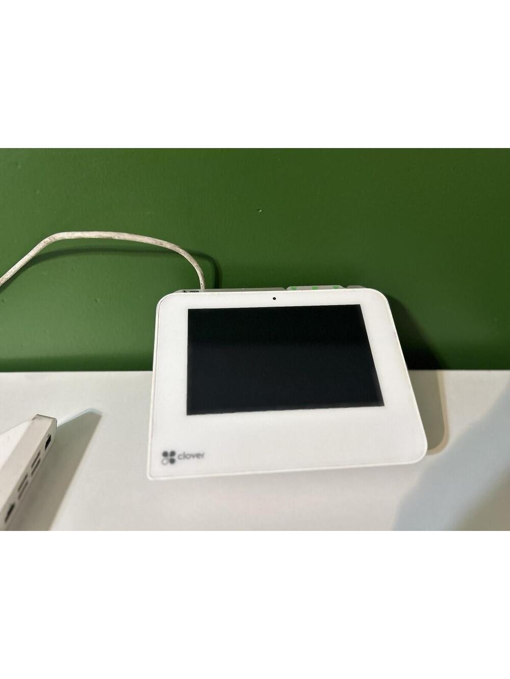 Clover Mini POS System C200 w/ Receipt Printer & Hub Untested For Parts Repair